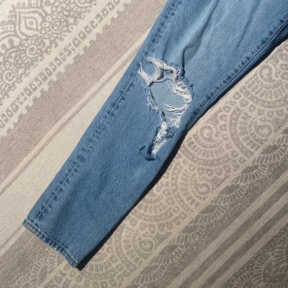 Anine Bing Brenda Jeans in Mid Blue - Picture 6 of 13